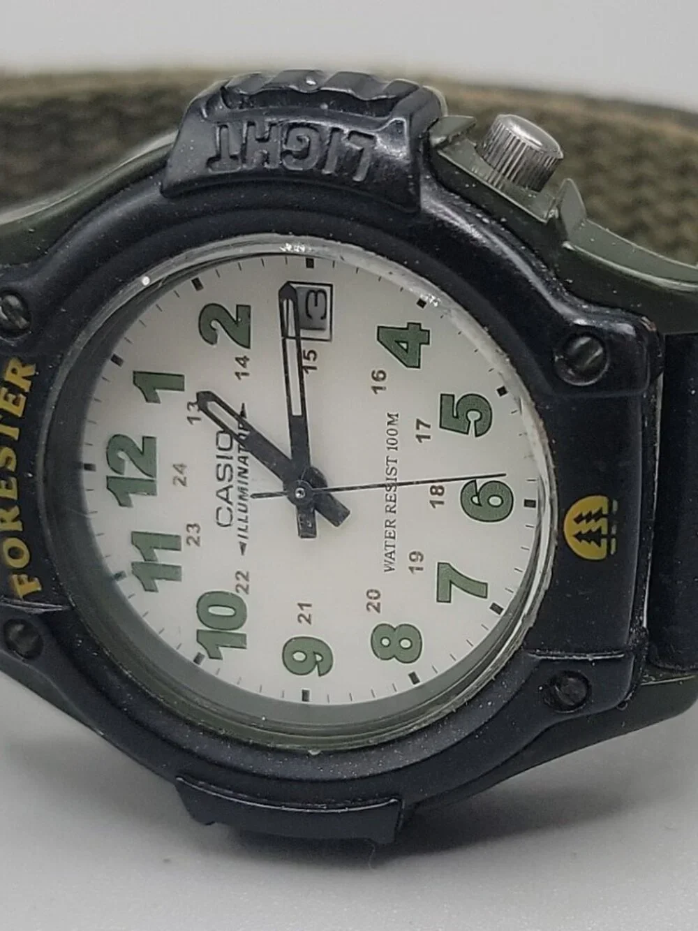 Casio Forester FT500WC-3BV Men's Analog Field Watch 41.5mm Green/Cream Dial 8